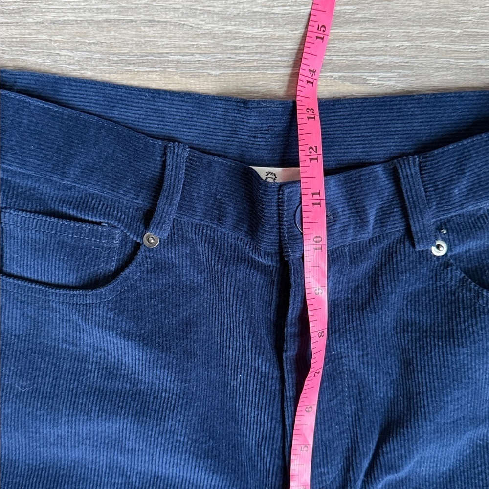 Sea New York Blue Carine Corduroy Wide Leg Jeans 6 - Picture 9 of 13